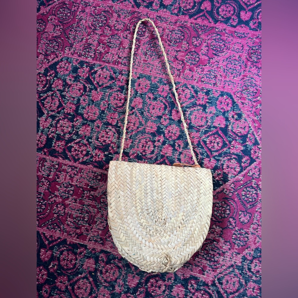 NWT French Basket wicker bag.